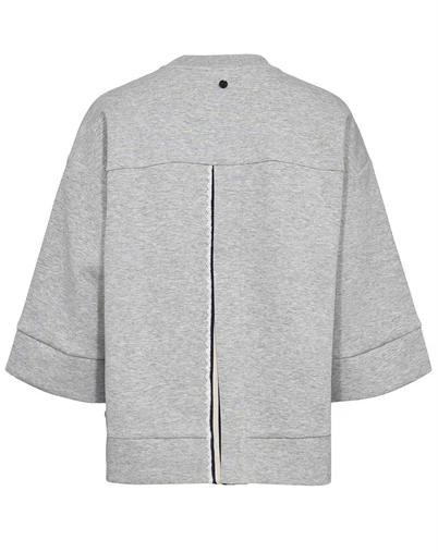 Nümph - NUNathalie Sweatshirt - Medium Grey Mel